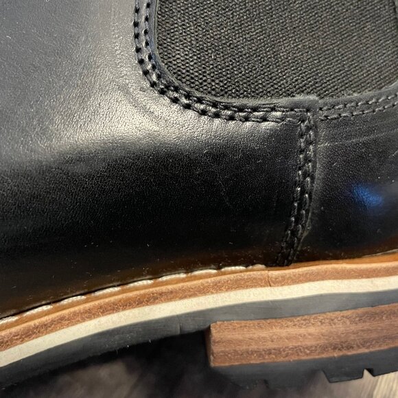 Helm The Finn Black Chelsea Boots, Leather, 7.5 / 8 D main image 4